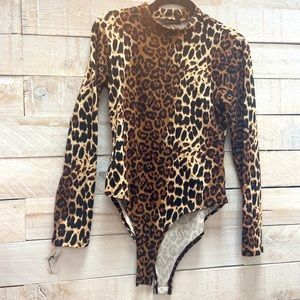 Animal Print Body Suit